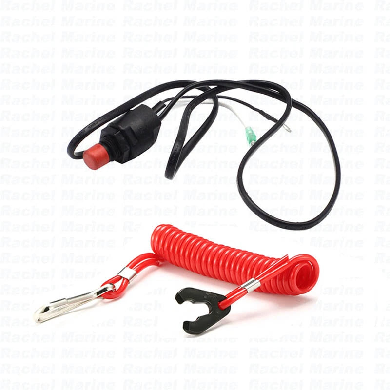 For Yamaha Outboard 6hp - 15hp 30hp 40hp Engine Kill Stop Switch