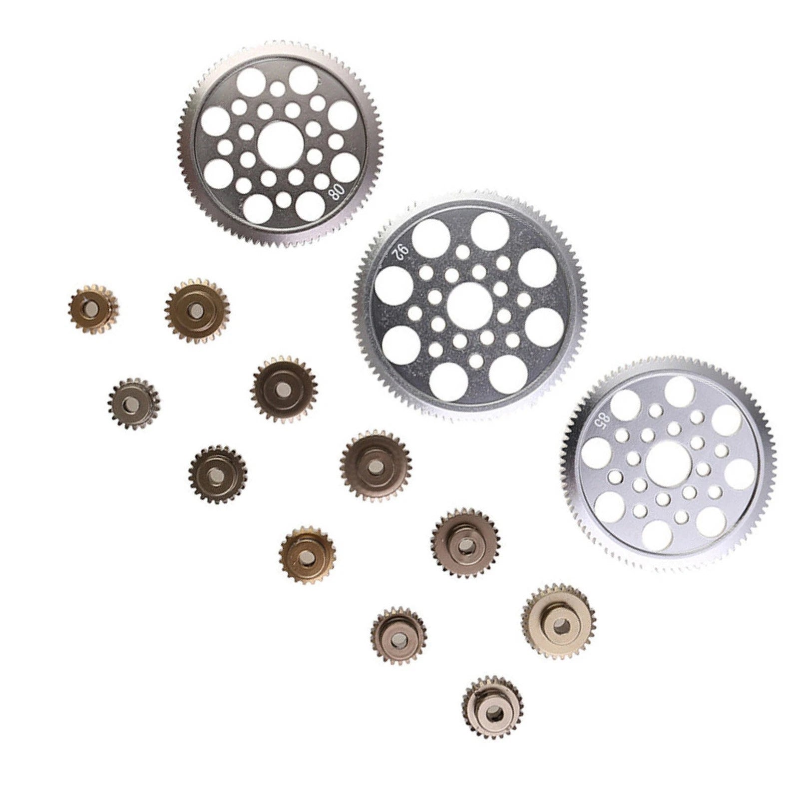 Motor Gear Alloy Pinion Cogs For Sakura Cs S Xis D4 Rc Model 1/10 Rc