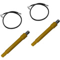 Snow Plow Cylinder Ram & Hydraulic Pressure Hose Fits Meyer Replaces