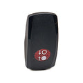 Larson Illuminated Black Livewell Pump Fill Boat Rocker Switch Cover