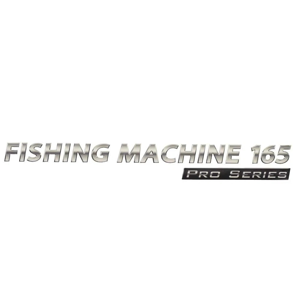 Lowe Boat Decal 2165977 | Fishing Machine 165 Pro 26 1/2 Inch Gray