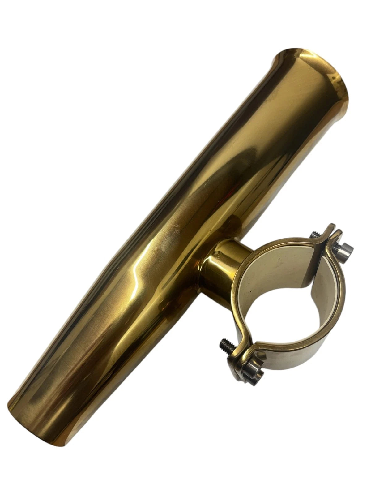 Tigress Gold Stainless Steel Rod Holder For 1 3/4 In Od Pipe