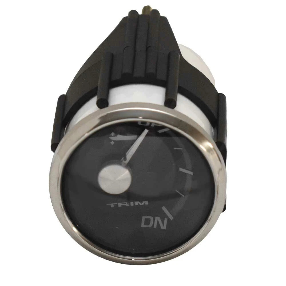 Faria Boat Trim Gauge Gbc150a | 2 Inch Silver Black Mercury Yamaha