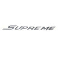 Supreme Boat Raised Decal Charcoal Gray by Supreme