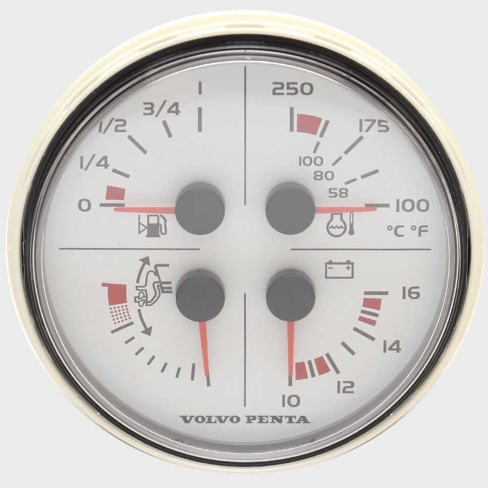 Volvo Penta Multifunction Gauge VP3885215 by Volvo Penta