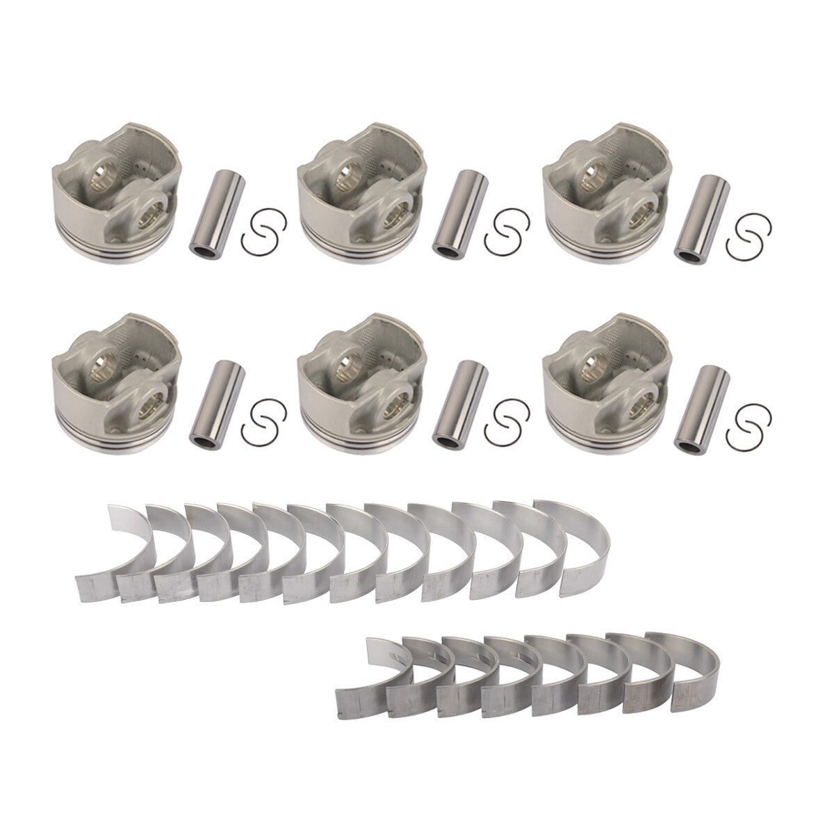 Pistons Bearings Set Audi A4 A5 A6 A8 Q5 Q7 by Audi