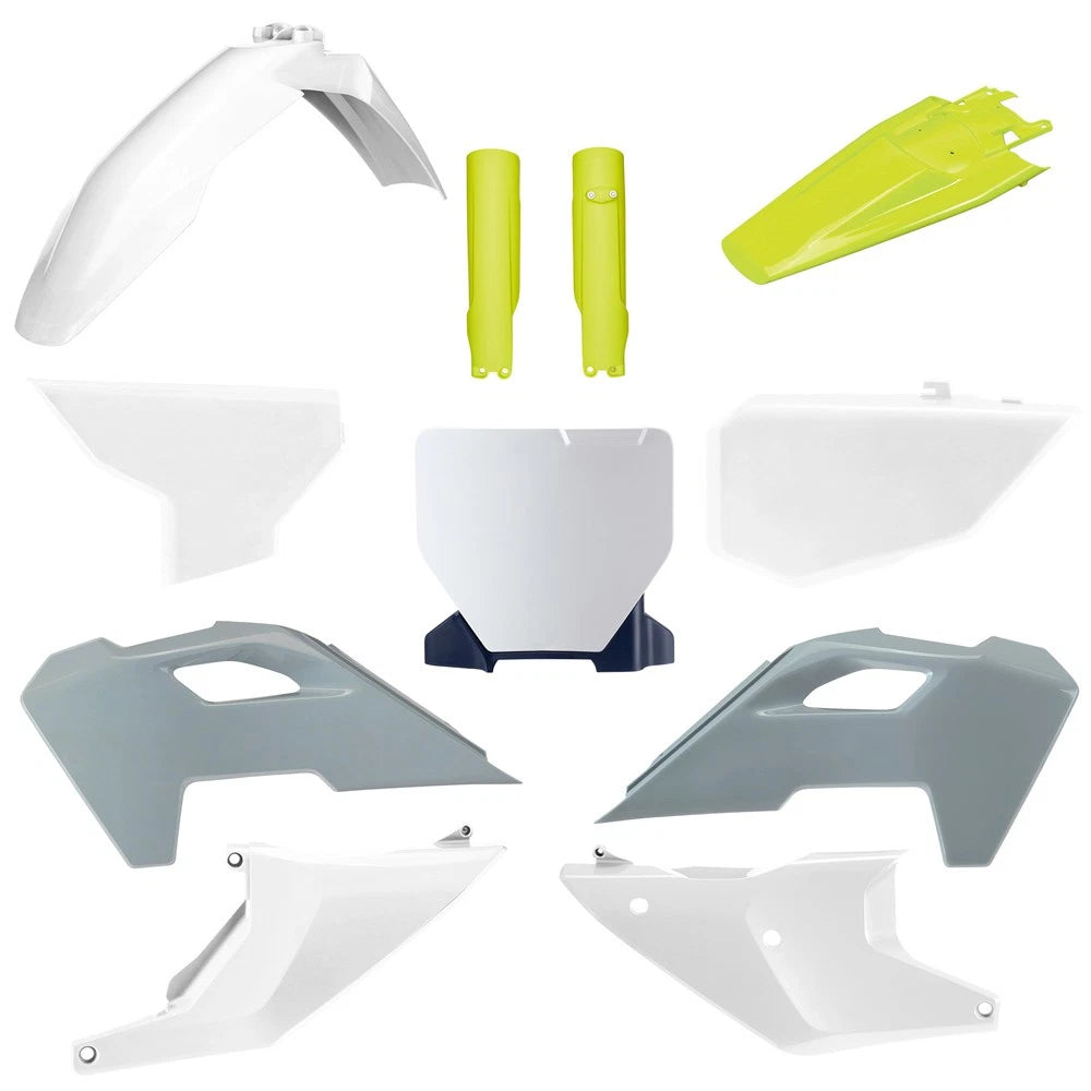 Polisport Plastic Kit + Fork Guards Husqvarna Tc/fc 2023-2024, Oem