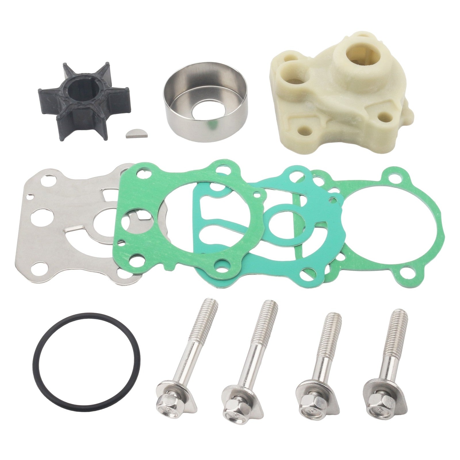Water Pump Impeller Kit For Yamaha 2-Str 50 60 70 HP Outboard 6H3-W0078-A0Opens