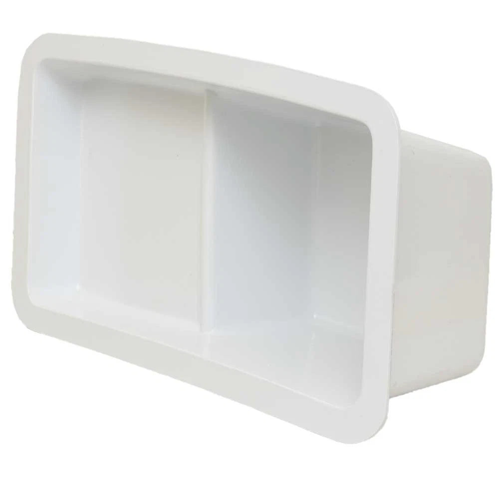 Malibu Boat Storage Tub 5449016 | 20 1/4 X 10 Inch White (Port)