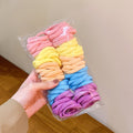 Soft Fabric Hair Ties for Gym Workout
