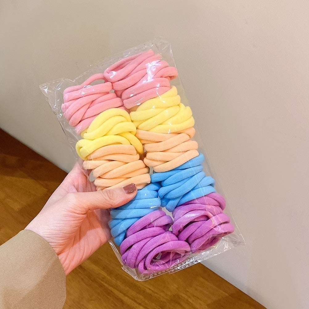 Soft Fabric Hair Ties for Gym Workout