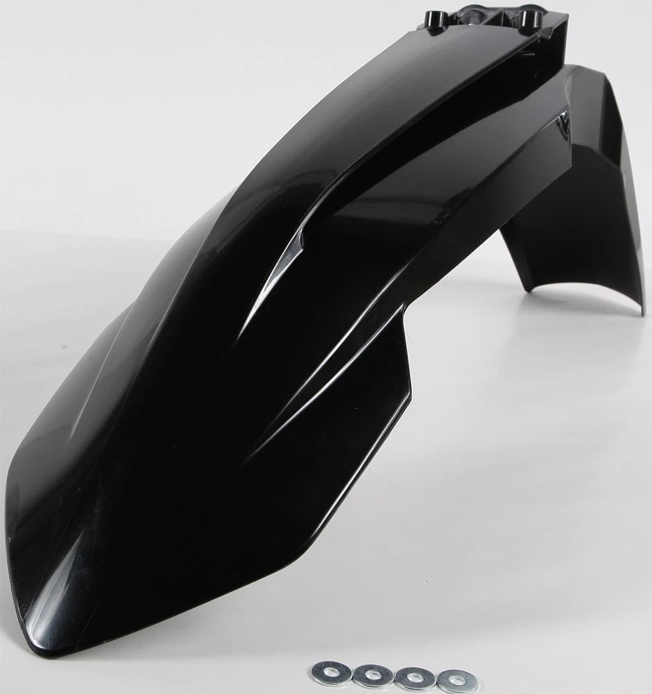 Acerbis Front Fender Black For Ktm 250, 350 & 450 Sx-f & Exc-f