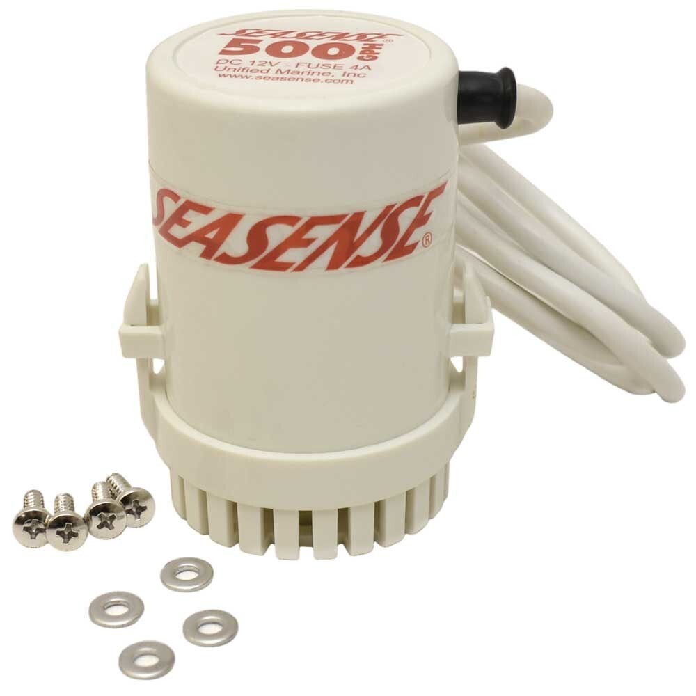 SeaSense Boat Bilge Pump 12 Volt 500 GPH by SeaSense