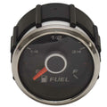 Faria Boat Fuel Gauge 2 Inch Black/Silver by Faria