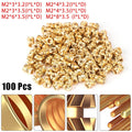 Threaded Insert Copper 100PCS Internal Parts