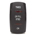 Carling Boat Rocker Switch Timed Livewell On/Off/On 12V by Carling
