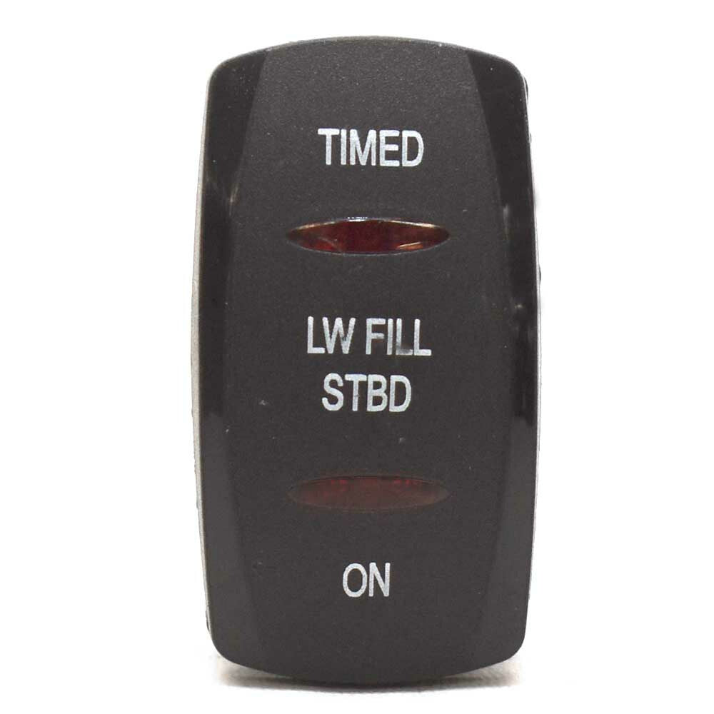 Carling Boat Rocker Switch Timed Livewell On/Off/On 12V by Carling
