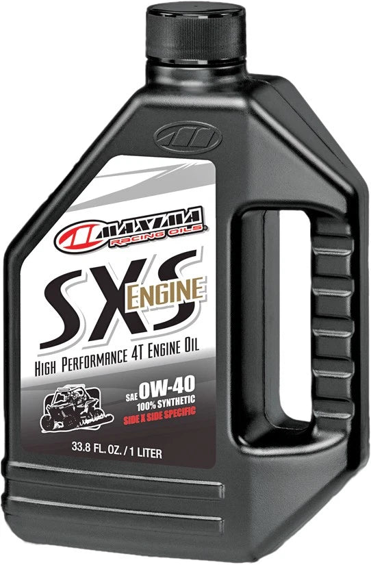 Maxima Sxs Synthetic Engine Oil 0W-40 1l For Atv & Utv Engines