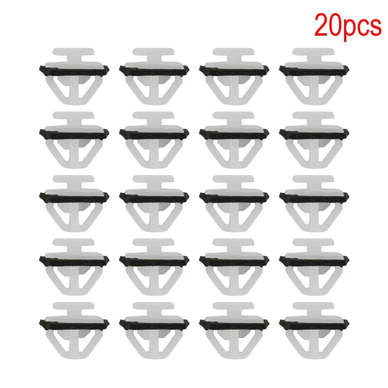 20x Nylon Moulding Clips Rocker Panel Retainer W/ Sealer For-hyundai