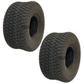 2 Turf Tires 20x10x8 Super Turf 4 Ply Tubeless Lawn Mower Tractor