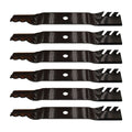 Qty 6: Toothed Mower Blade Fits Scotts Replaces M115496