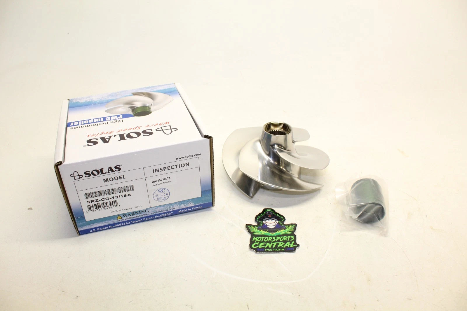 Seadoo Solas 159mm 13/18 Impeller Srz-cd-13/18a Gtx Wake Pro Rxt 215