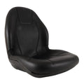 New Compact Tractor Seat 3010-0058 For Black Medium Back 15" Height