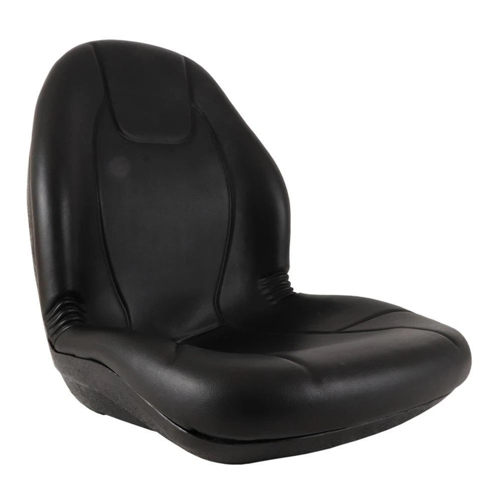 New Compact Tractor Seat 3010-0058 For Black Medium Back 15" Height