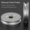 Aluminum Pulley U-Shaped Guide Pulley