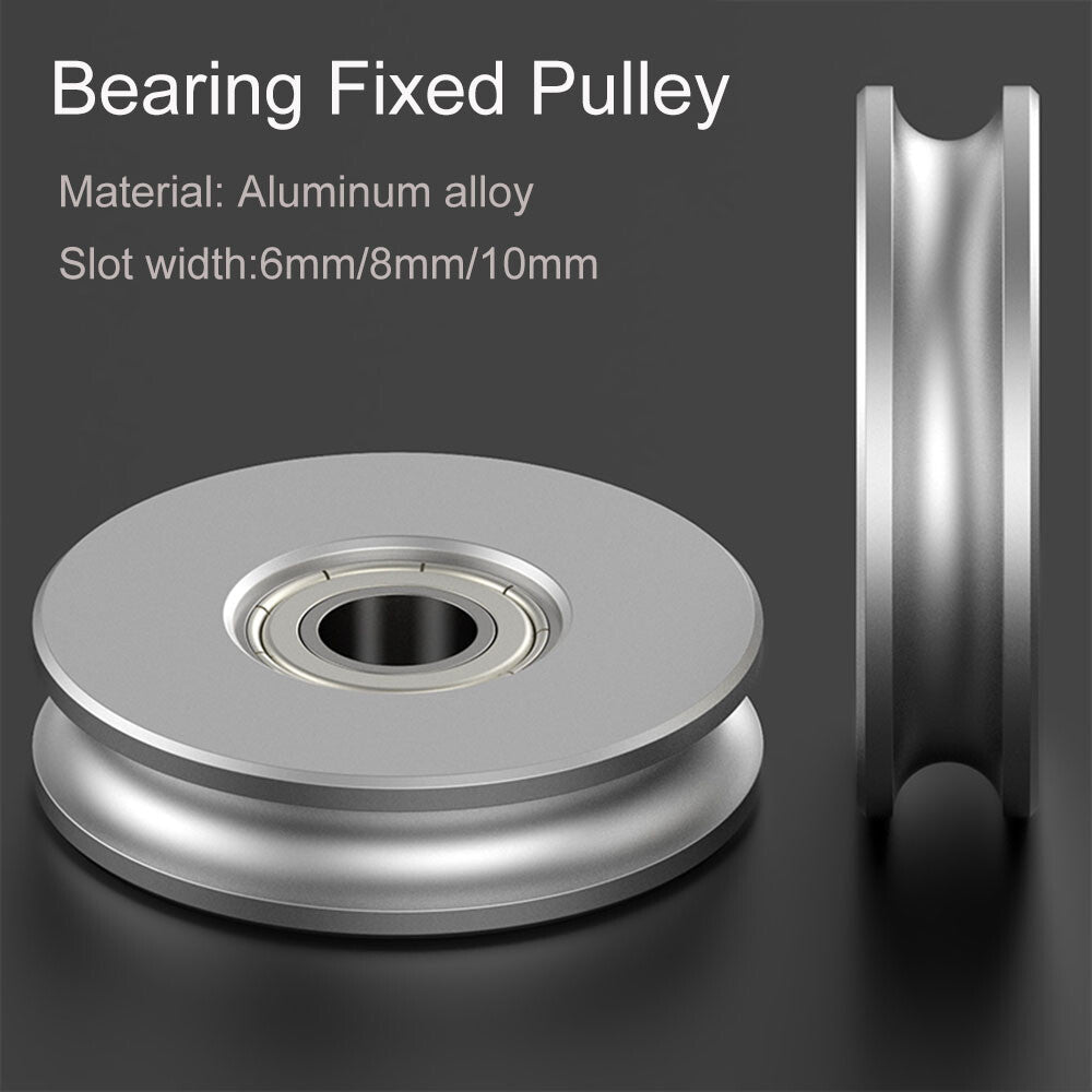 Aluminum Pulley U-Shaped Guide Pulley