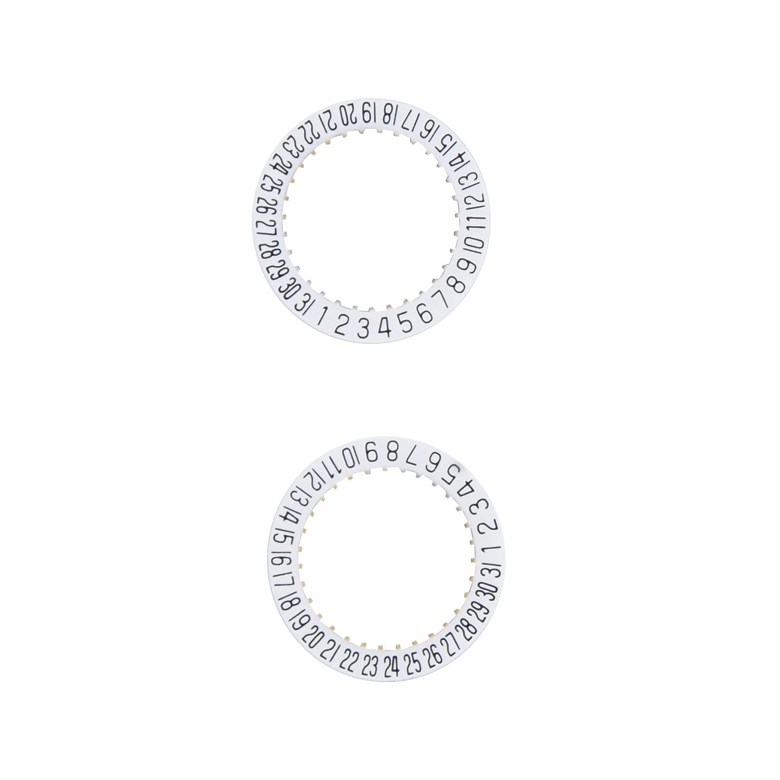 2pack Date Indicatordisc Wheel Plate 2557 H6 For Eta 2804-2 2824-2