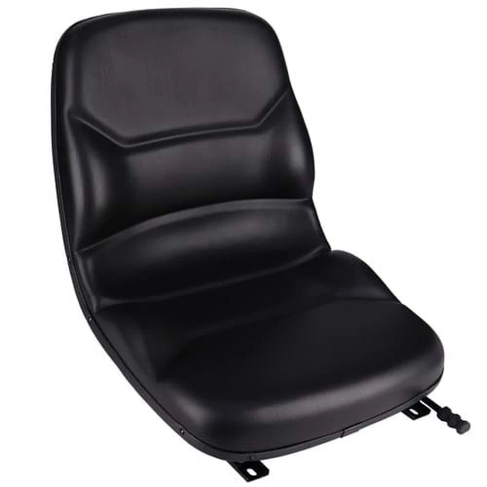 S830613 Bucket Seat, Black Vinyl Fits Massey Ferguson