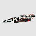 Sea Doo Boat Decal Wake 230 STBD by Sea Doo