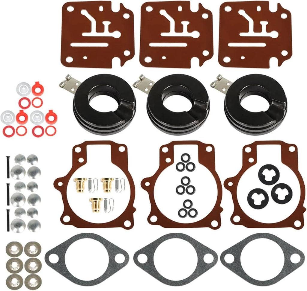 Carburetor Rebuild Kit for Johnson Evinrude 65-75HP (3 Pcs)