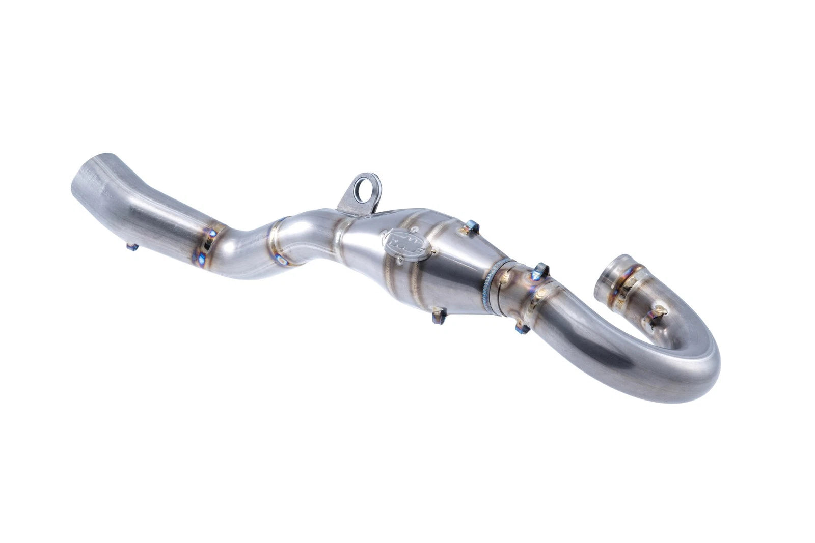 Fmf S/s M Bomb Header/mid Pipe – Fits 2017-2019 Husqvarna Fe 501