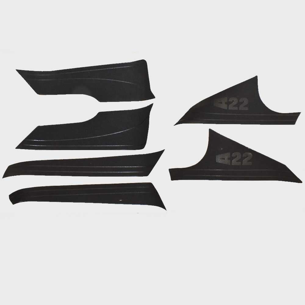 Non-Skid Deck Track Axis A22 Black Set of 6 by Axis