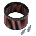 S&s Cycle 1in Taller Pleated Stealth Air Filter Kit