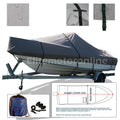 Boston Whaler 16 Katama Trailerable Fishing Boat Cover Grey Durable