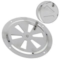 Stainless Steel Marine Air Vent Butterfly Boat Round Louvered Vent