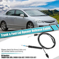 For Honda Civic 2001-2005 Trunk Release Cable Factory Specification