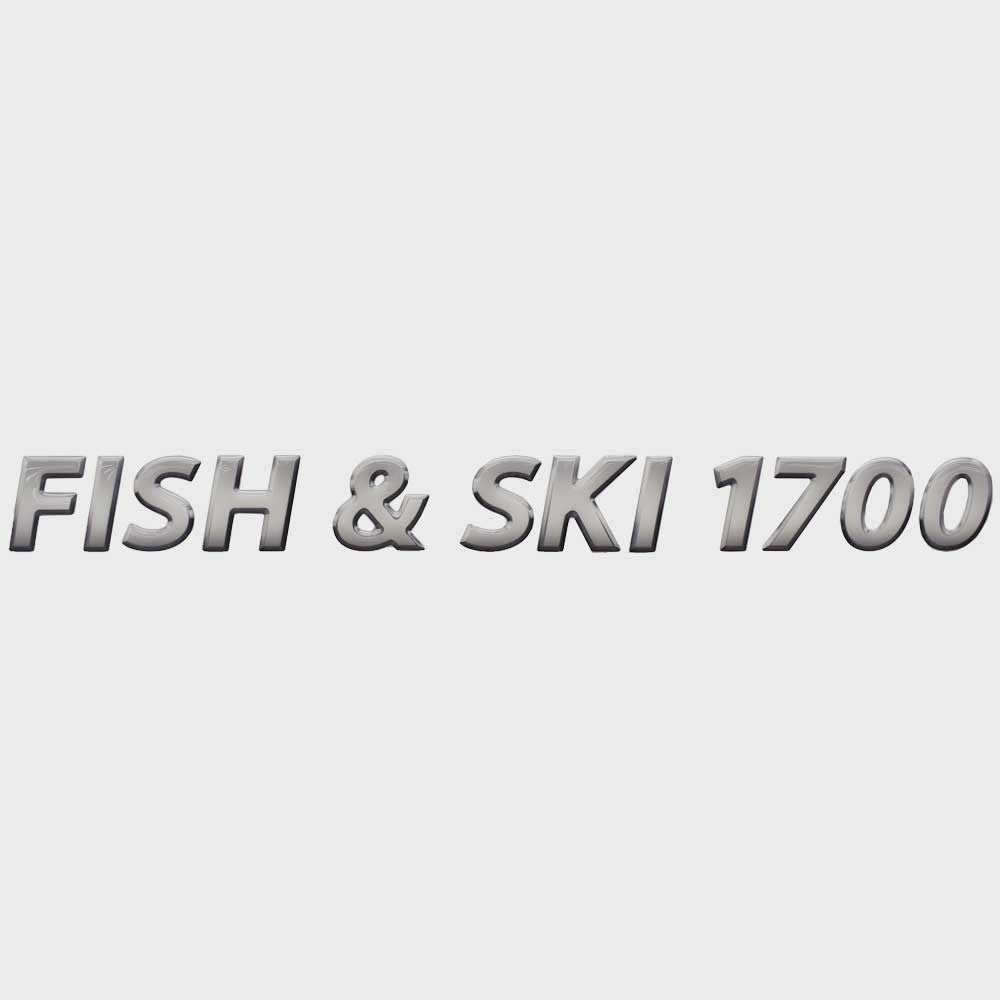 Lowe Boat Raised Decal 2311631 Gray Black 18 1/8 x 1 3/4 Inch by Lowe
