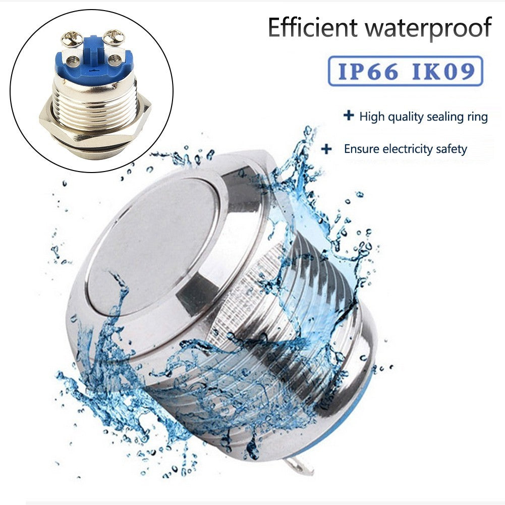 Waterproof Push Button Switch 16mm