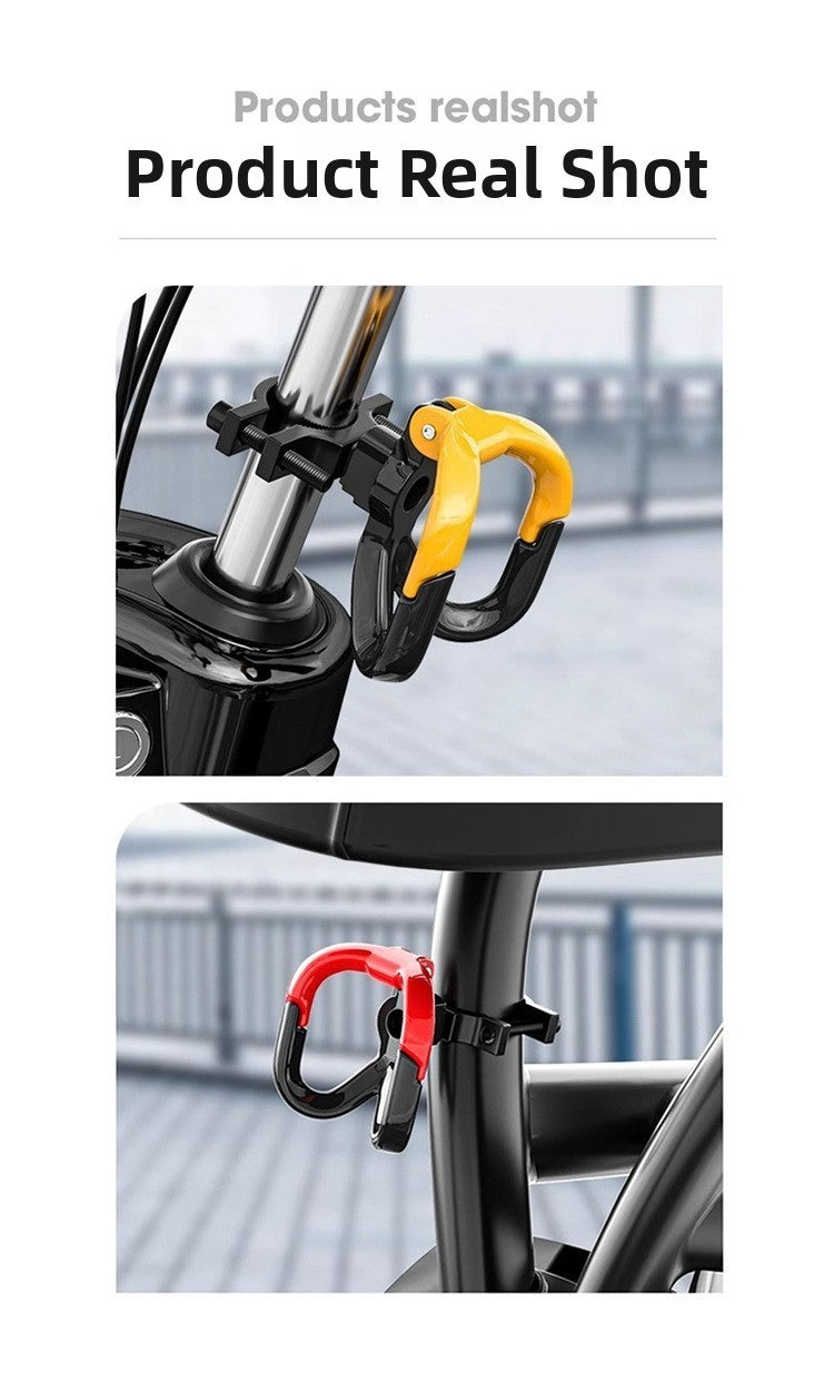 Motorcycle Hook Double Metal Design Automatic Closure