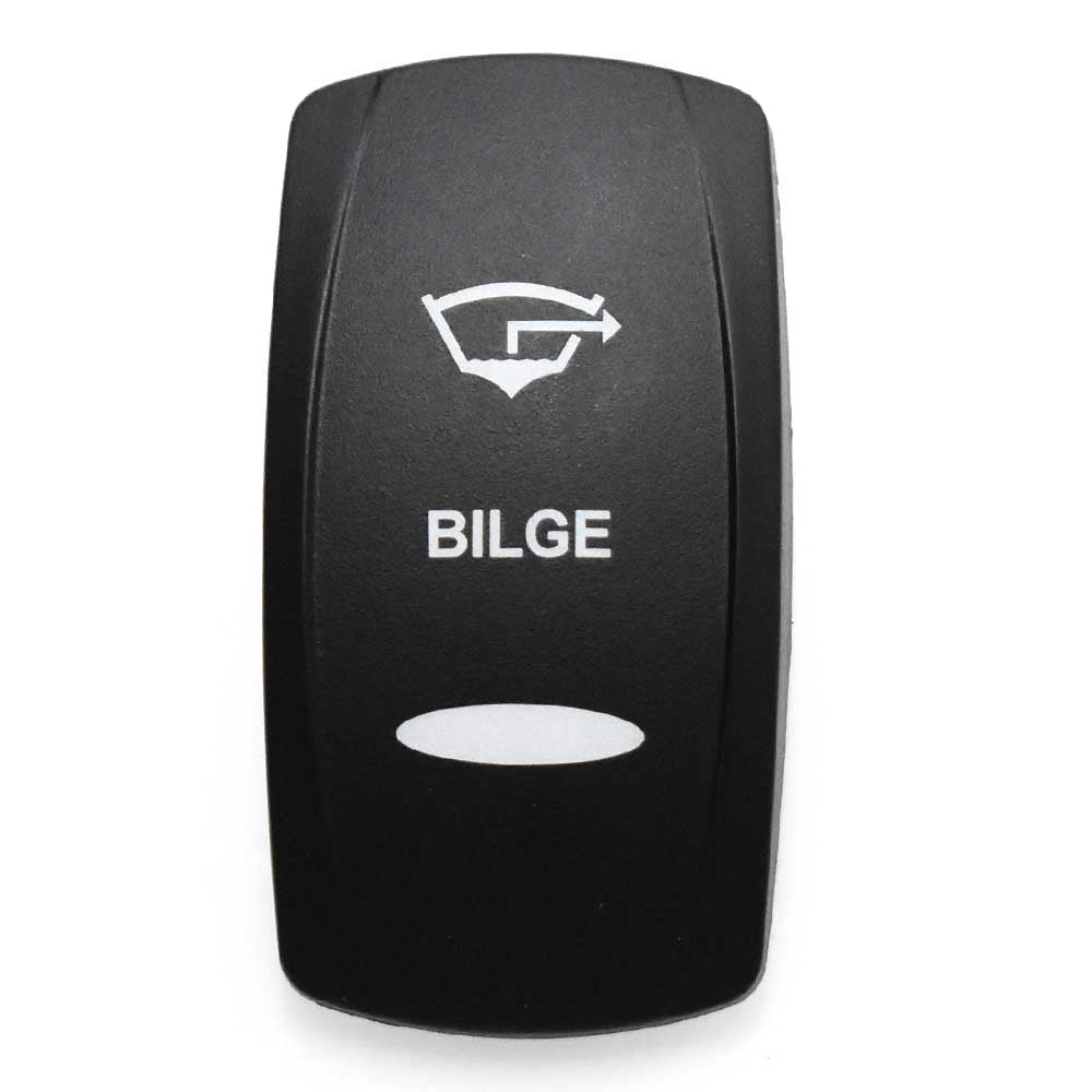 Boat Rocker Switch Cover Bilge Actuator Black White
