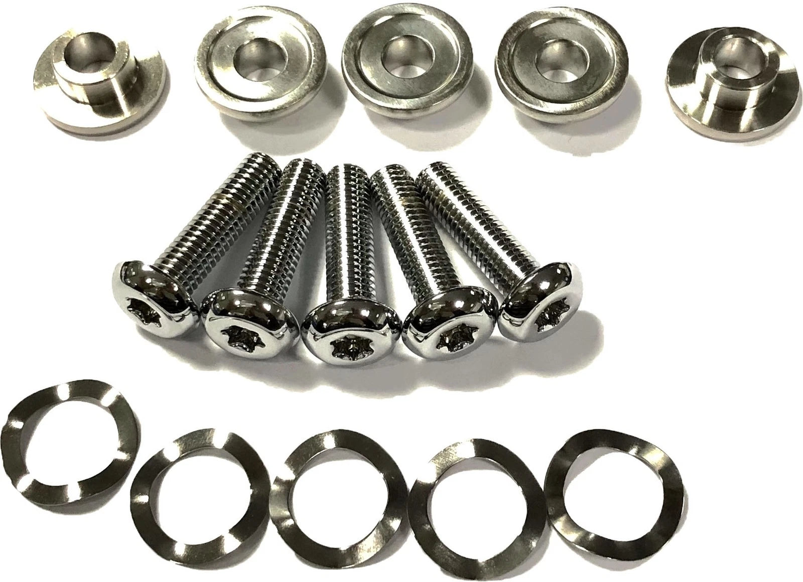 Harddrive Floating Rotor Hardware Kit Flt 14 Up – Fits Harley