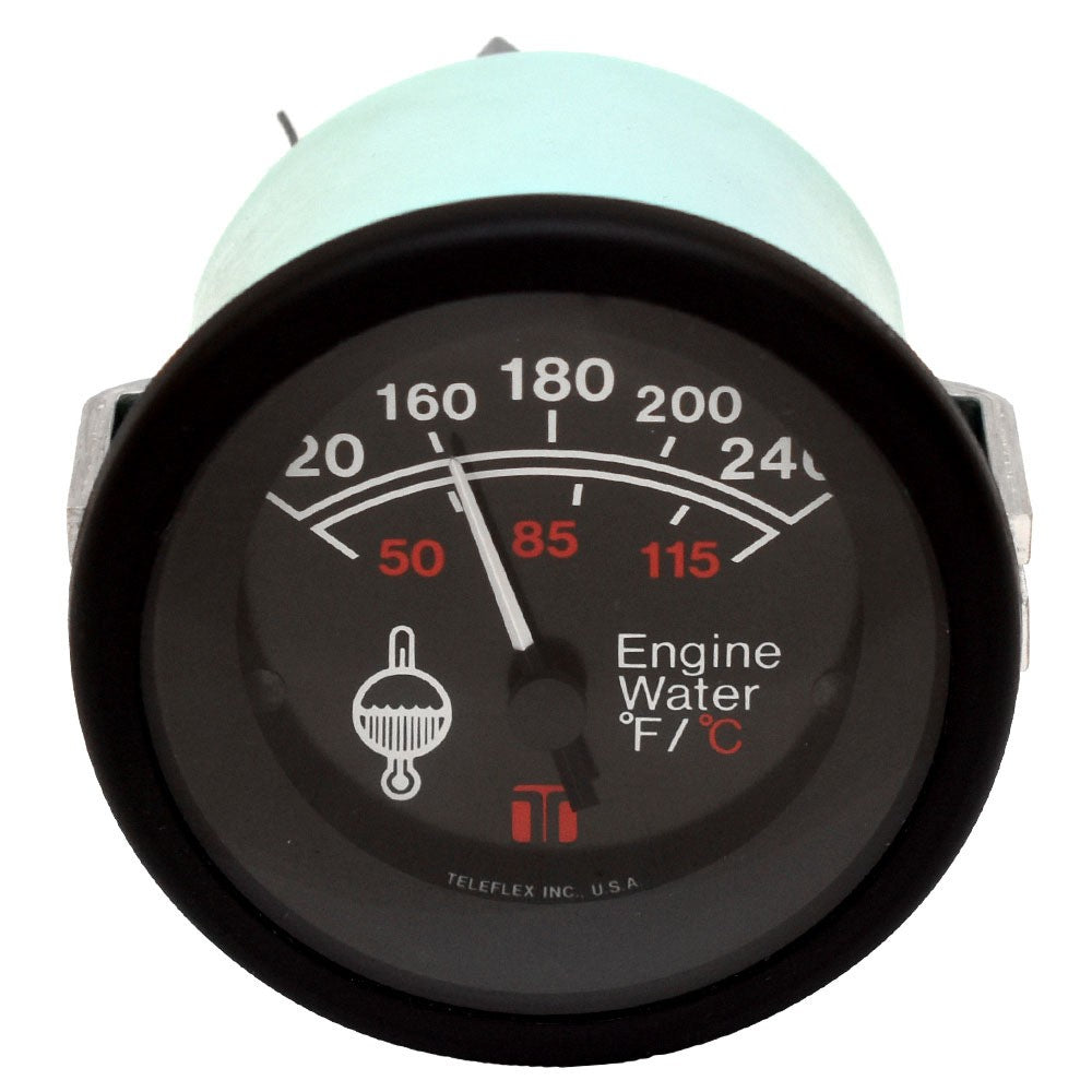 Engine Water Temperature Gauge Teleflex 72590 2 Inch by Teleflex