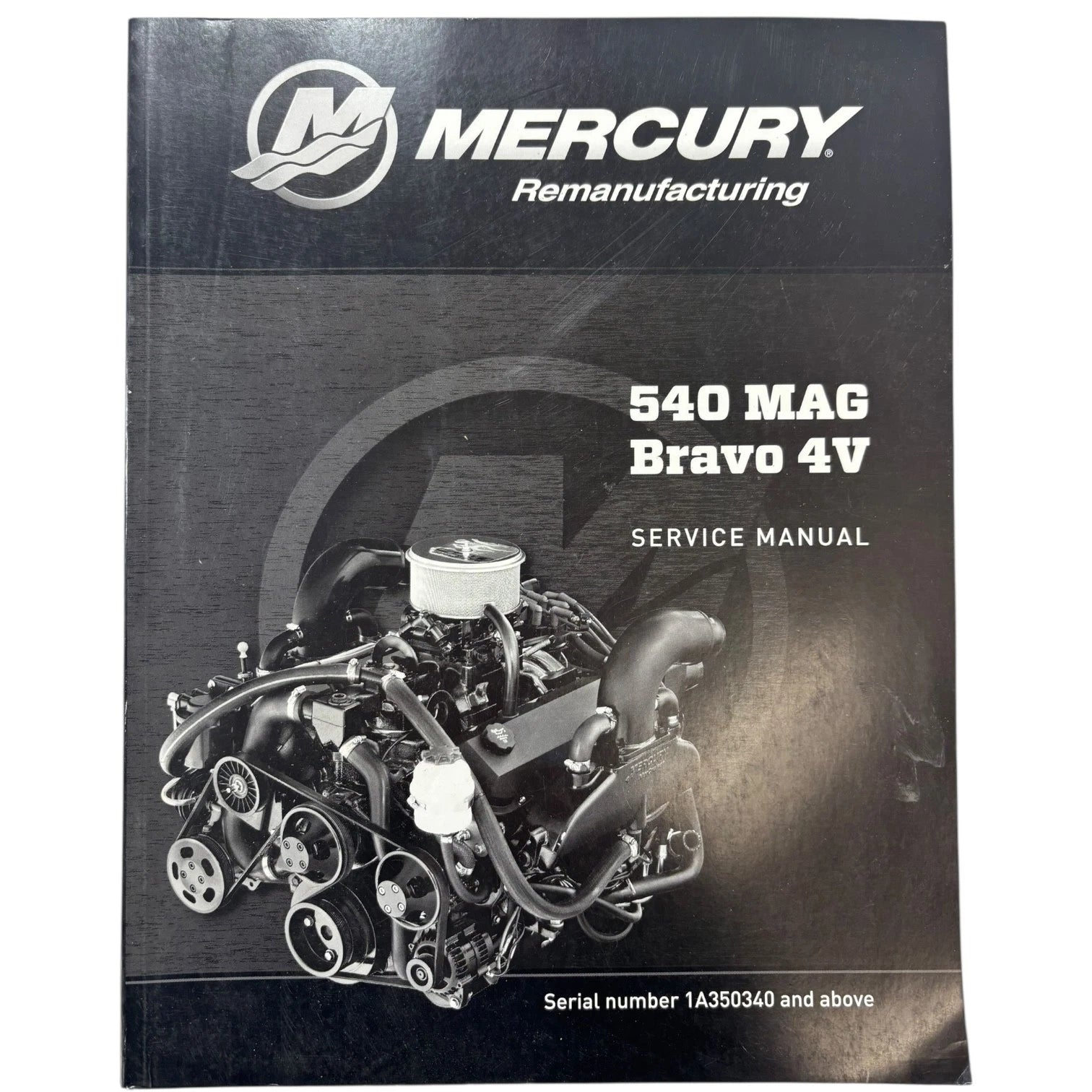 Mercury Remanufacturin<wbr/>g 90-8m0090434, 540 Mag Bravo 4V Service