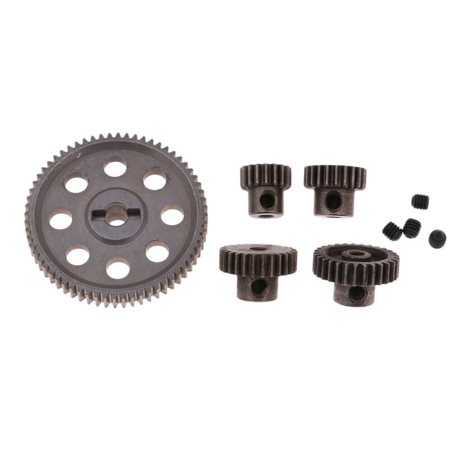 64t Spur Differential Gear+ 17-29t Motor For Hsp 1/10 94111 94123 Rc