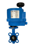 Valbia Vb030 Electric Actuator 24V W/ Avs Butterfly Valve Avs-101