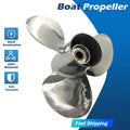 11 1/2x13 Stainless Boat Propeller For Suzuki Df 40-60hp Dt 35-60hp